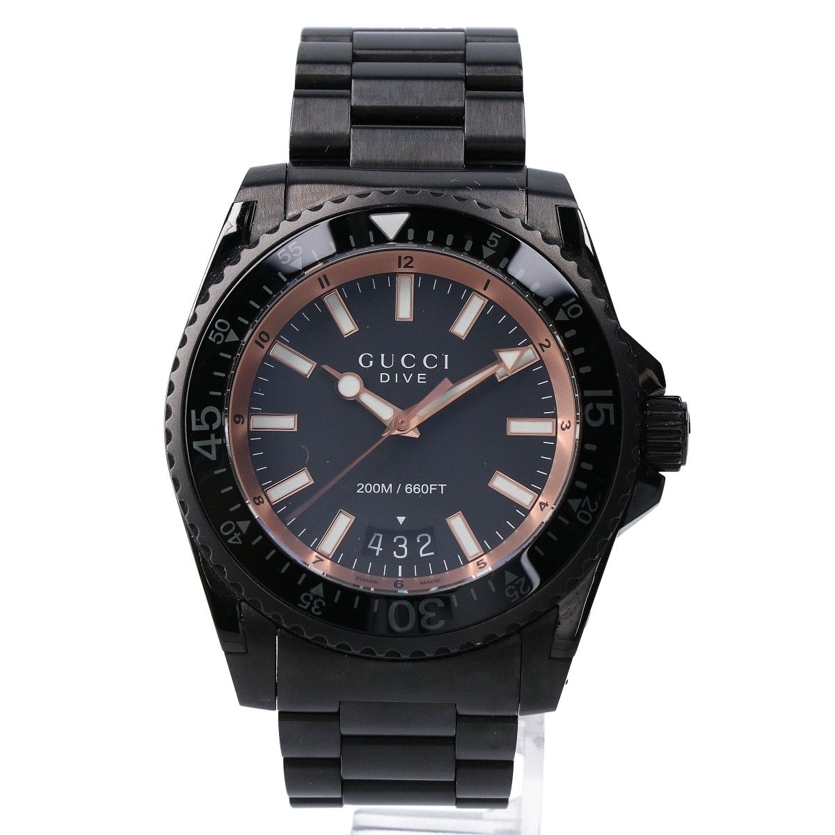 Gucci 136.2 G Dive Date Quartz Watch — view 2