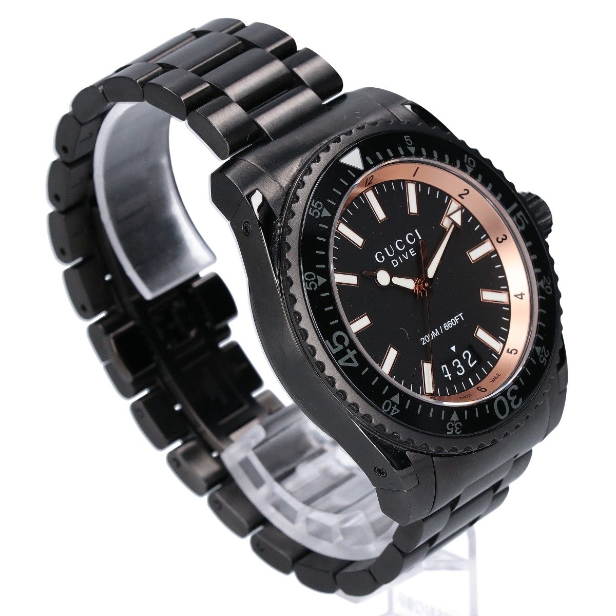 Gucci 136.2 G Dive Date Quartz Watch — view 5