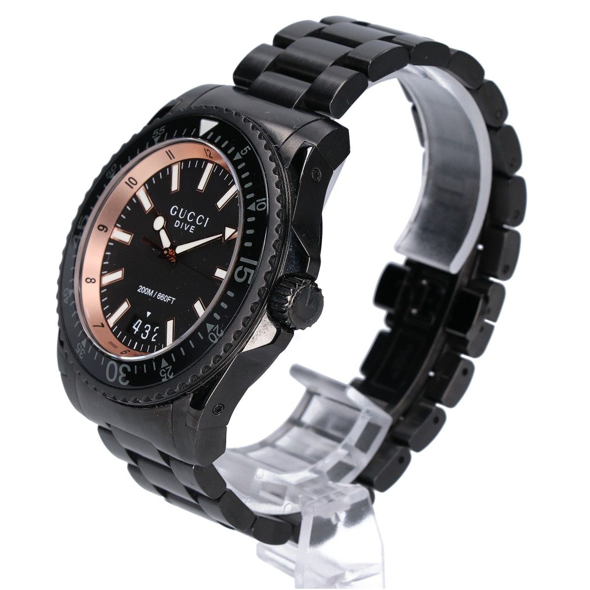 Gucci 136.2 G Dive Date Quartz Watch — view 3