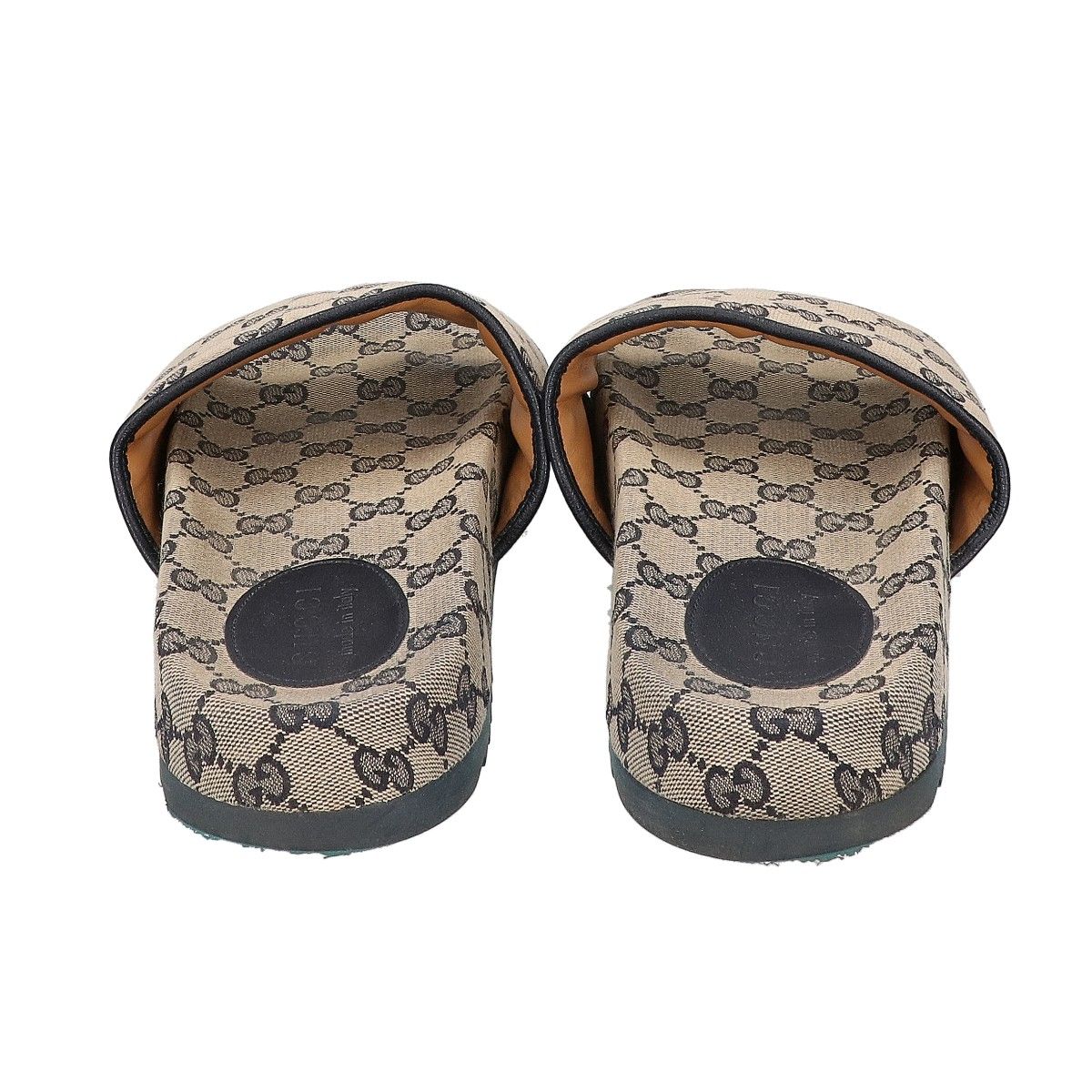 Gucci GG Canvas Slide Sandals — view 3