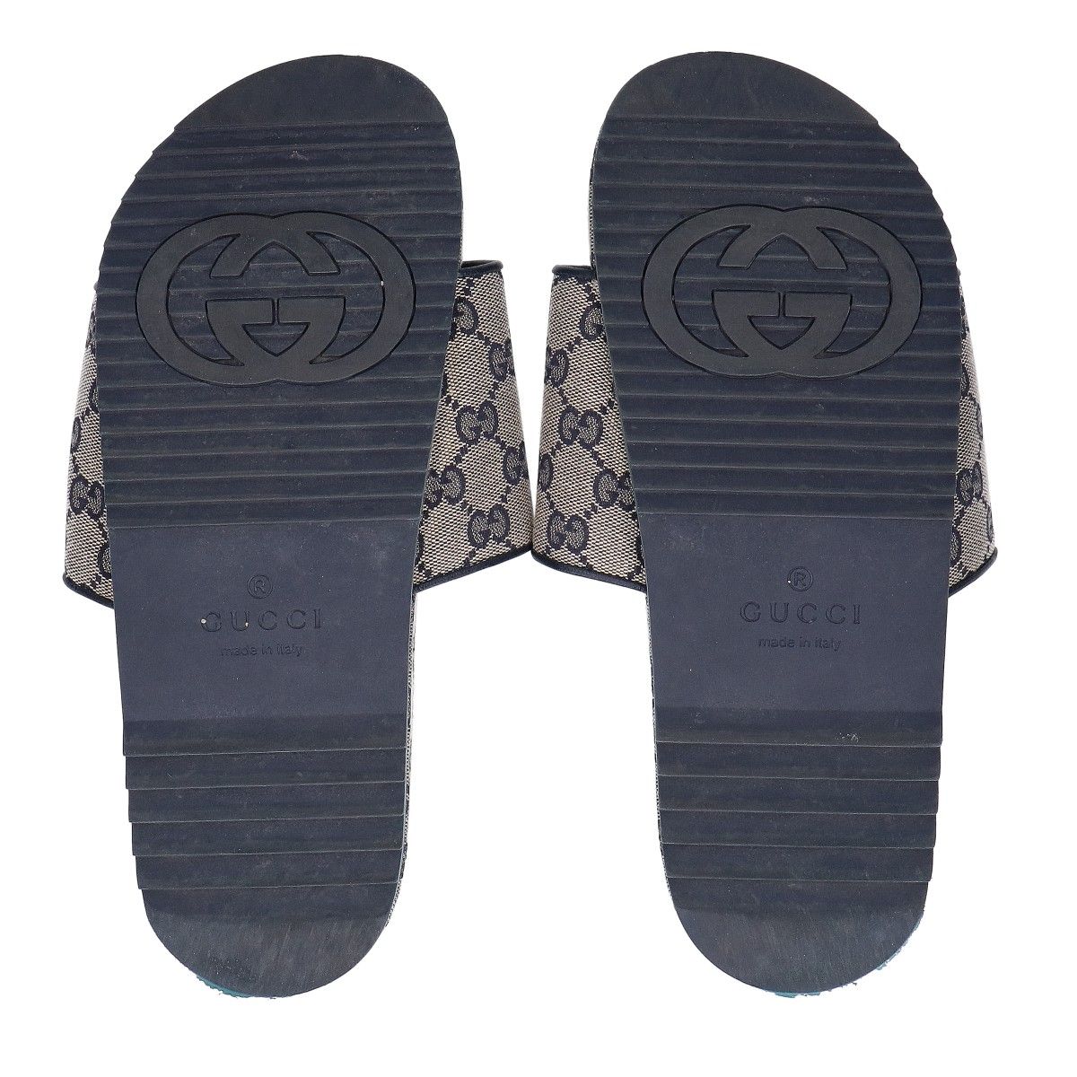 Gucci GG Canvas Slide Sandals — view 6