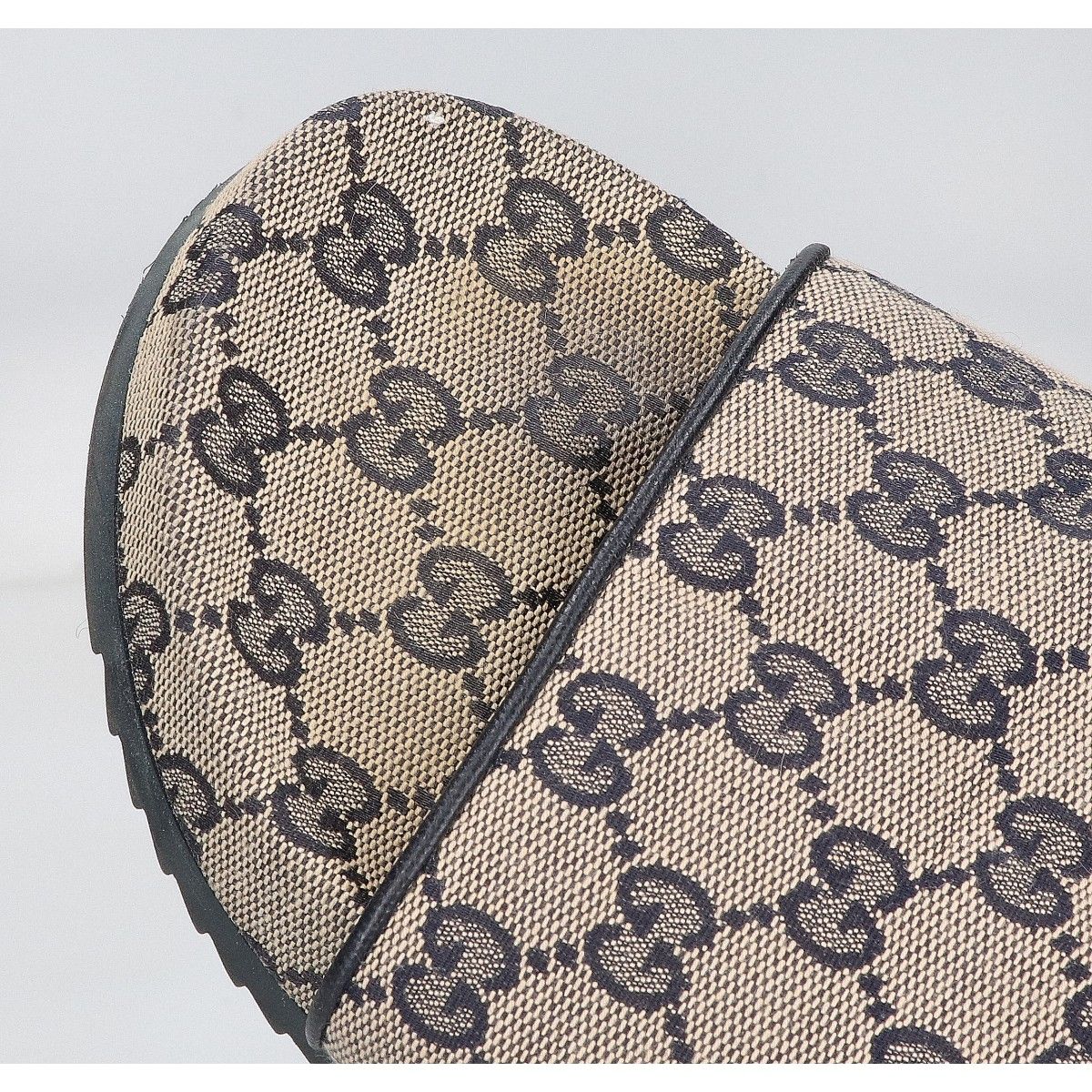 Gucci GG Canvas Slide Sandals — view 7