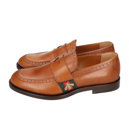 Gucci Bee Embroidery Sherry Line Coin Loafers 5.5 — view 2