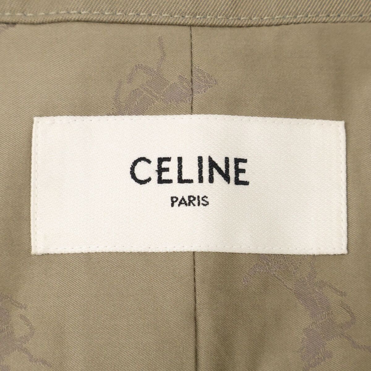 Celine by Eddy Slimane Classic Double Breasted Trench 34 — view 5
