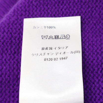 Dior Logo Cashmere Short Sleeve Knit Sweater — view 6