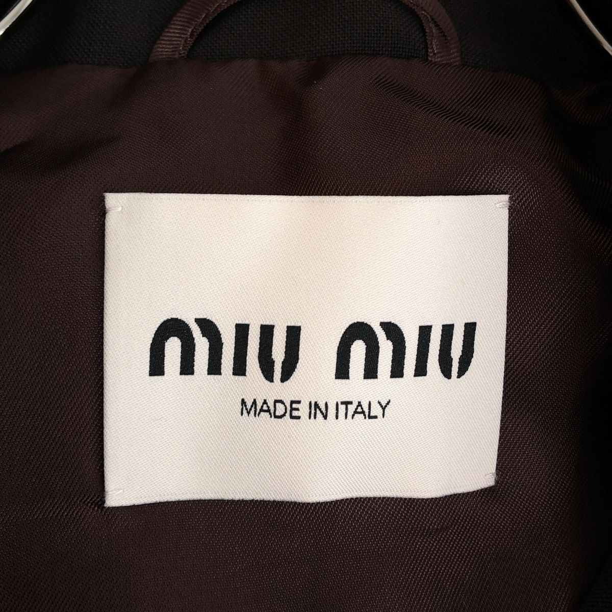 Miu Miu Mohair Jacket Brown 36 — view 5