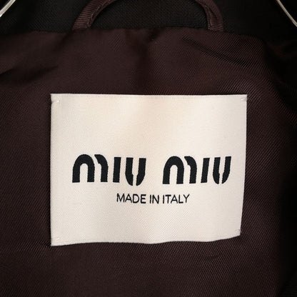 Miu Miu Mohair Jacket Brown 36 — view 5