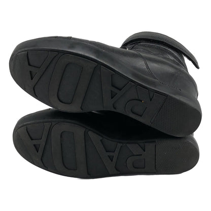 Prada Sport High Top Sneakers Black — view 5