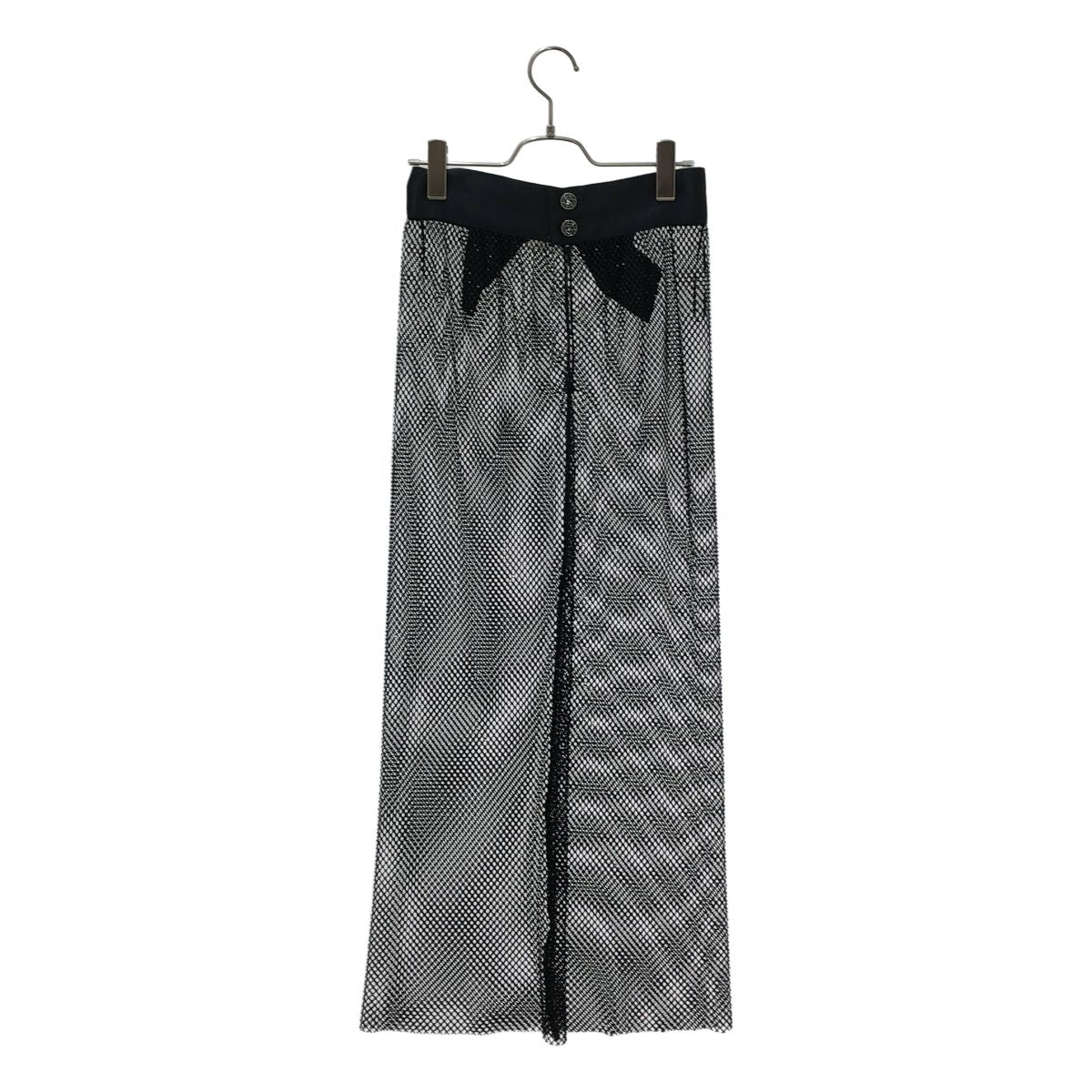 Chanel Mesh Skirt Black 34 — view 4