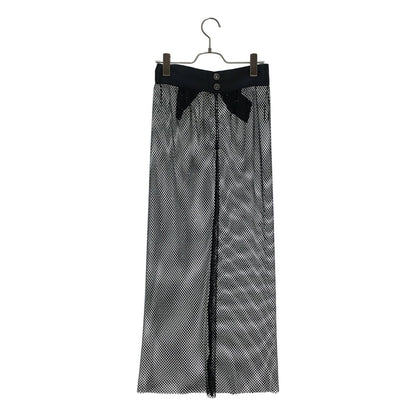 Chanel Mesh Skirt Black 34 — view 4
