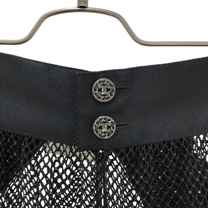 Chanel Mesh Skirt Black 34 — view 5