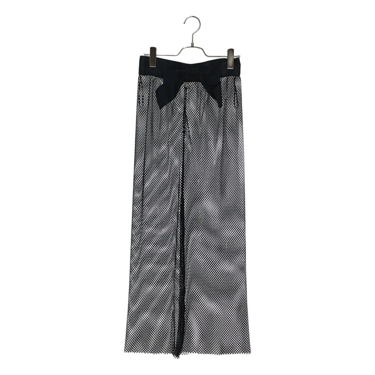 Chanel Mesh Skirt Black 34