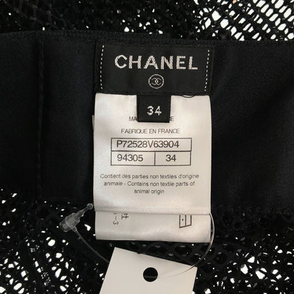 Chanel Mesh Skirt Black 34 — view 7