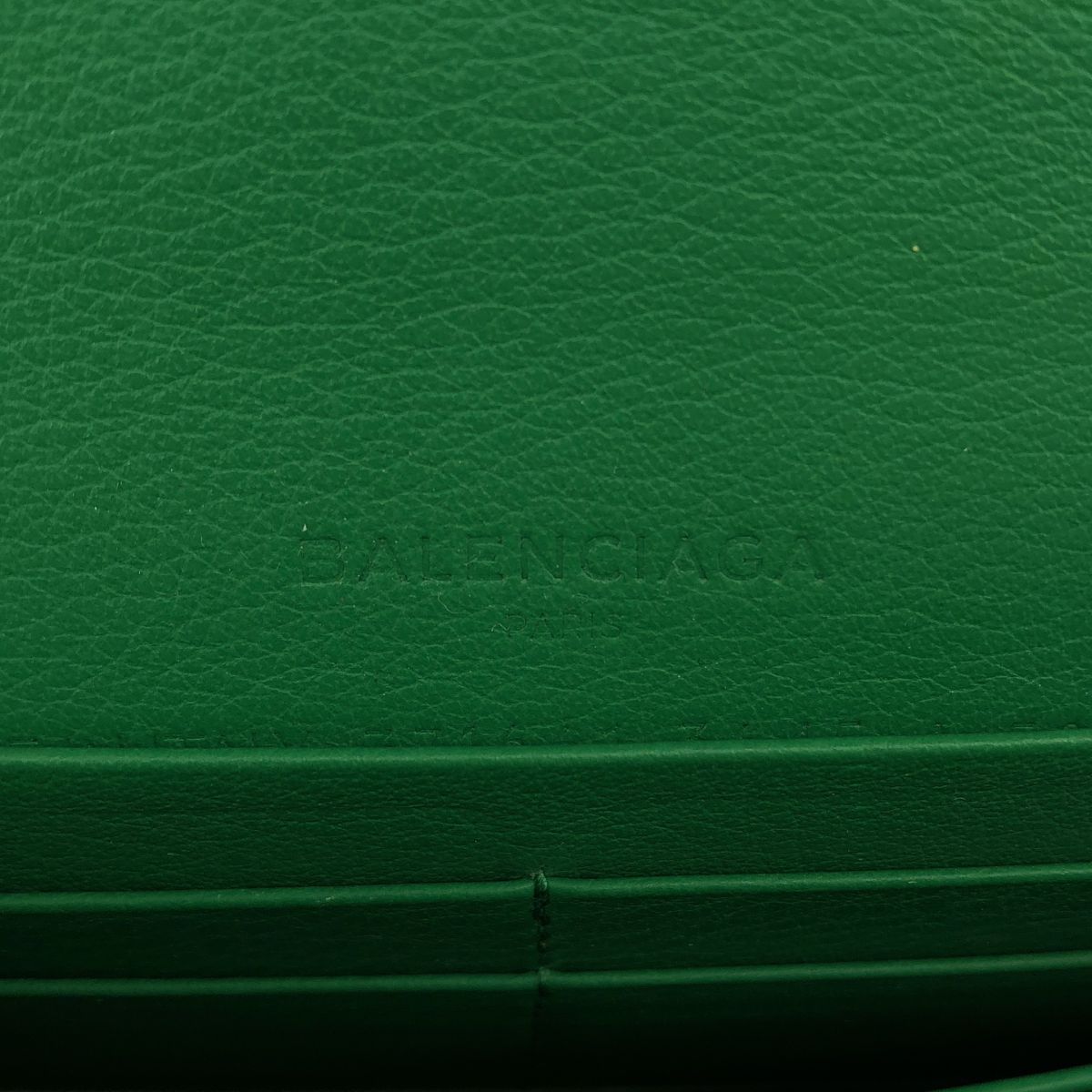 Balenciaga Papier ZA Money Wallet Green — view 4