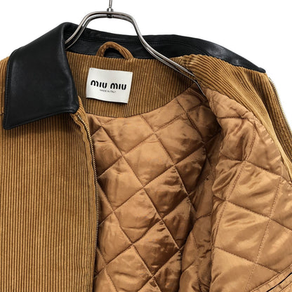 Miu Miu Corduroy Jacket Beige 38 — view 4