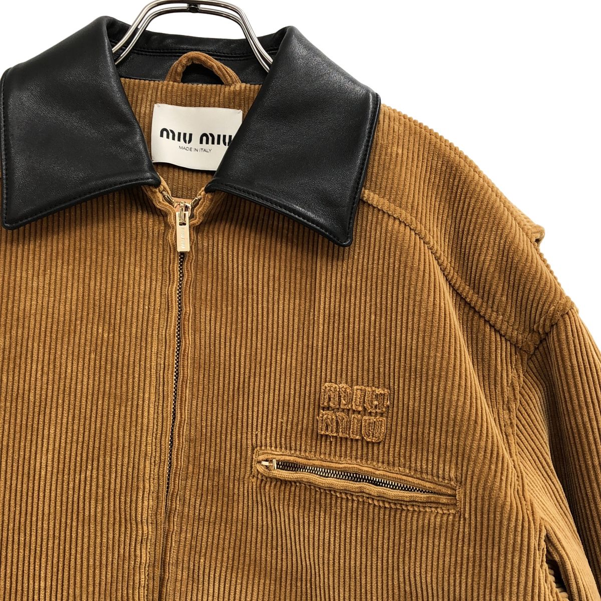 Miu Miu Corduroy Jacket Beige 38 — view 2