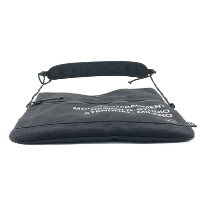 Moncler Fragment Crossbody Shoulder Bag Black — view 8