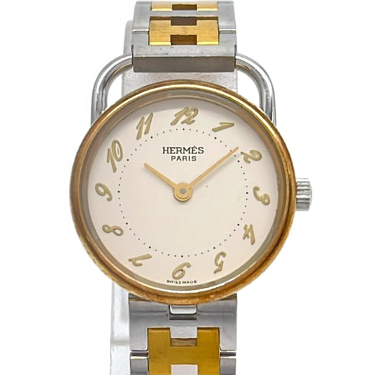 Hermes Watch Arceau Ivory