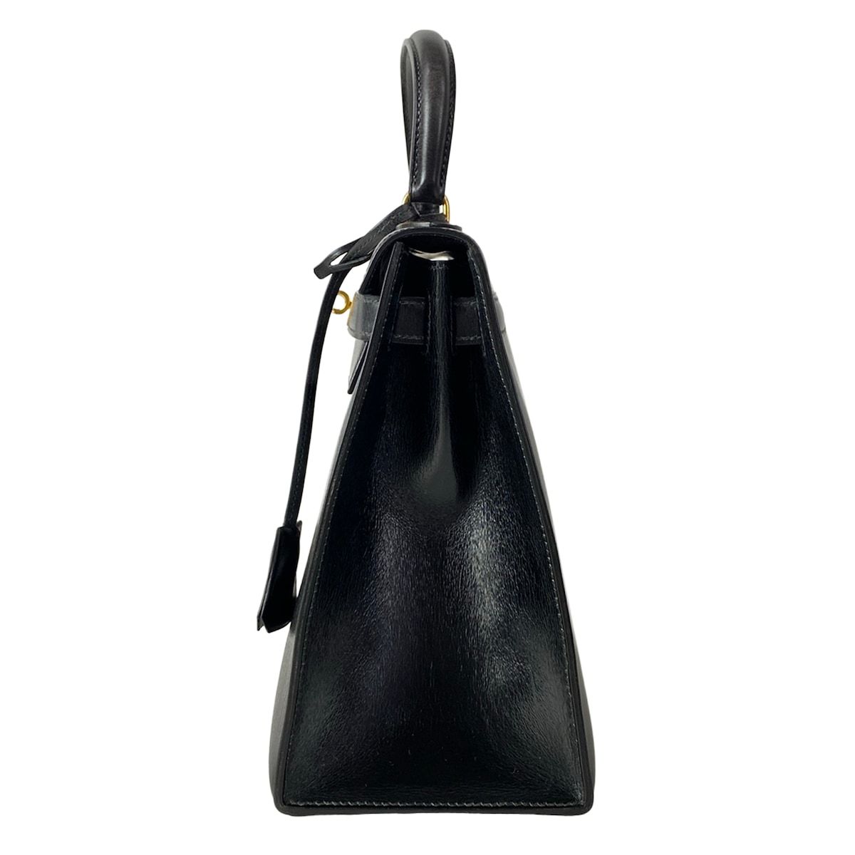 Hermes Handbag Kelly 28 Black Gold — view 4