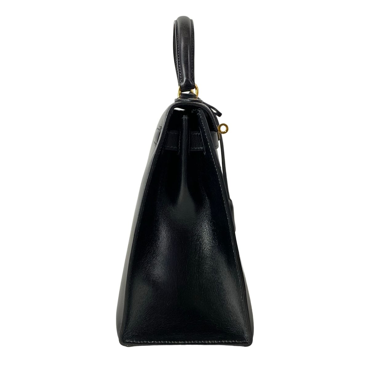 Hermes Handbag Kelly 28 Black Gold — view 2