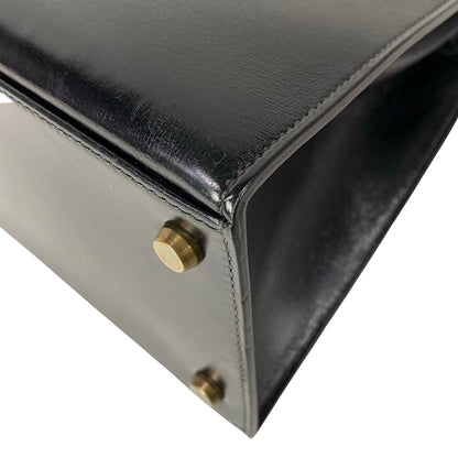 Hermes Handbag Kelly 28 Black Gold — view 7