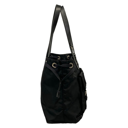 Prada Tote Bag Black Leather — view 2