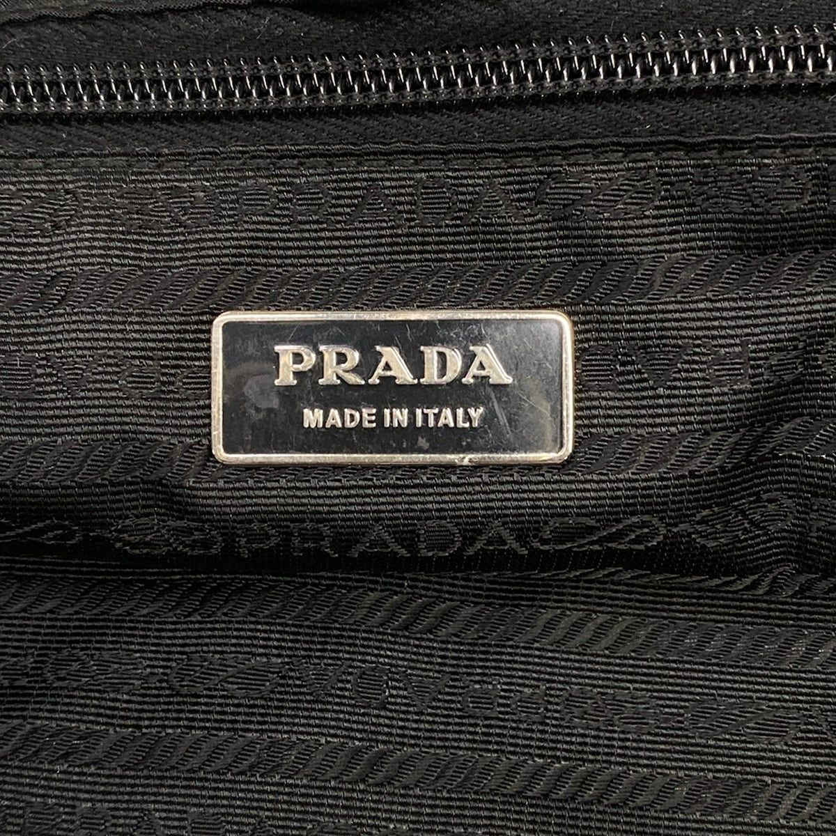 Prada Tote Bag Black Leather — view 8