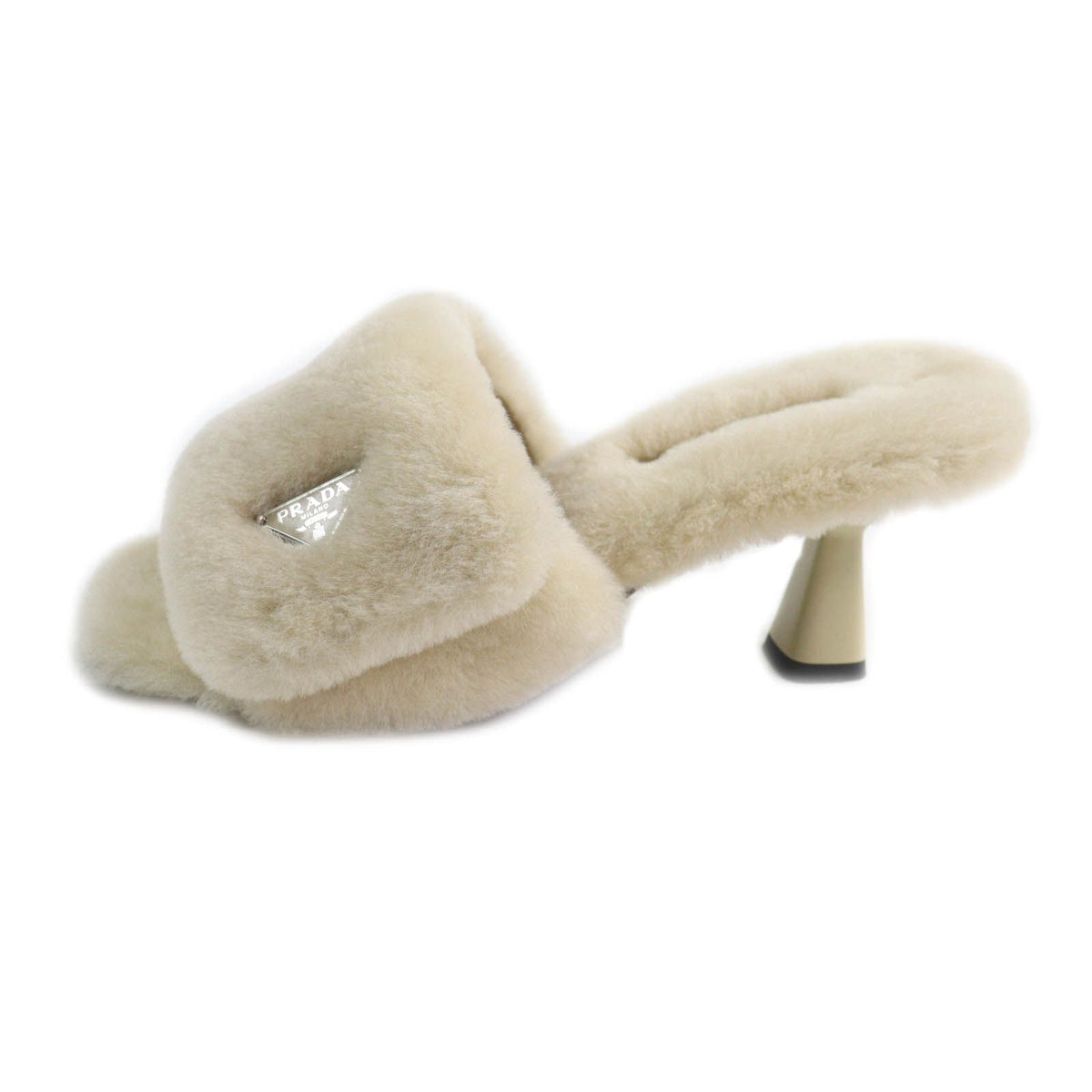 Prada Sheepfur with Sandals Beige — view 5
