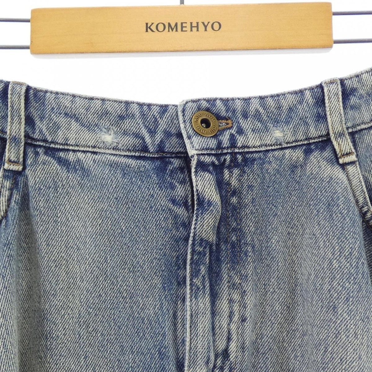 Miu Miu Skirt Blue — view 5