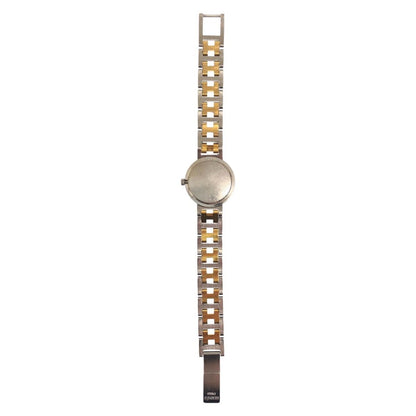 Hermes Clipper Gold Silver Stainless Steel Watch — view 4