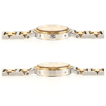 Hermes Clipper Gold Silver Stainless Steel Watch — view 7