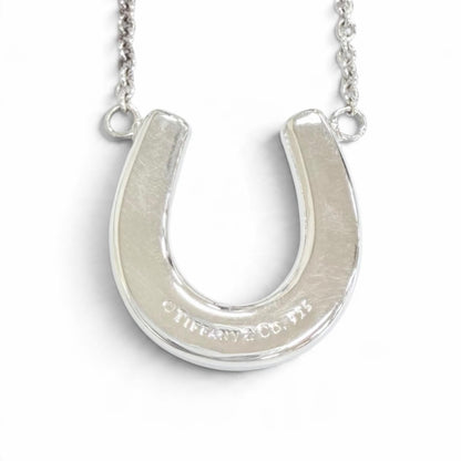 Tiffany & Co 925 Horseshoe Pendant Silver — view 5