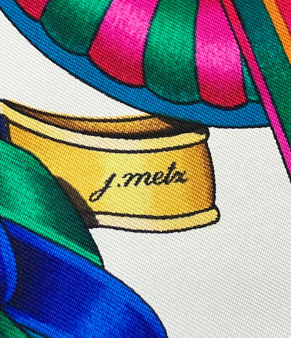 Hermes Scarf Carre 90 Silk 100% Horse Ribbon — view 5