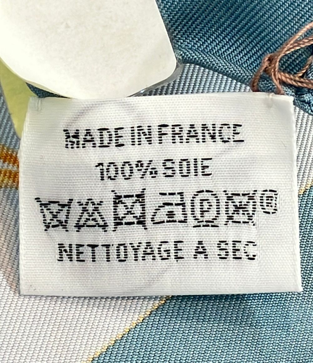 Hermes Scarf Carre 90 Silk 100% Bromeliad Inventory — view 3