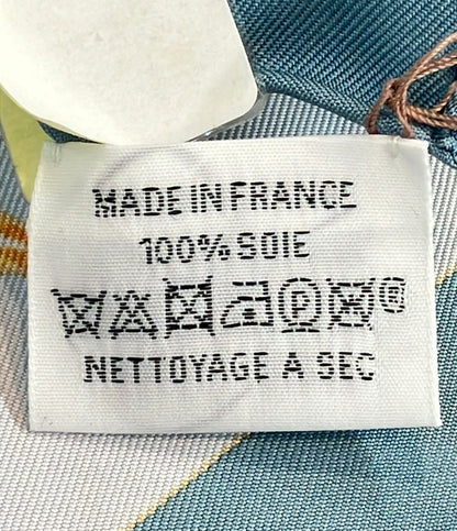 Hermes Scarf Carre 90 Silk 100% Bromeliad Inventory — view 3