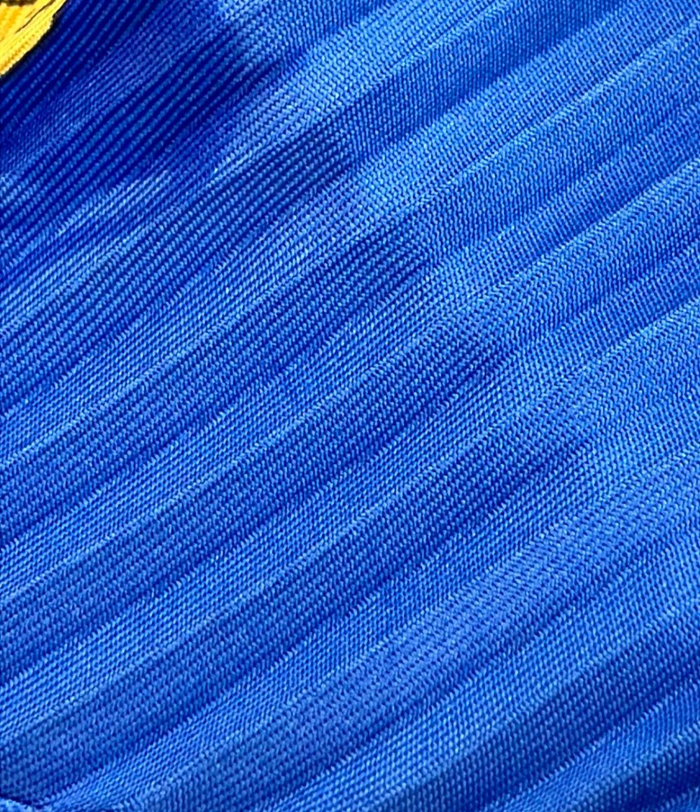 Hermes Pleated Scarf Carre 90 Silk 100% Inle Lake Floating Market — view 8