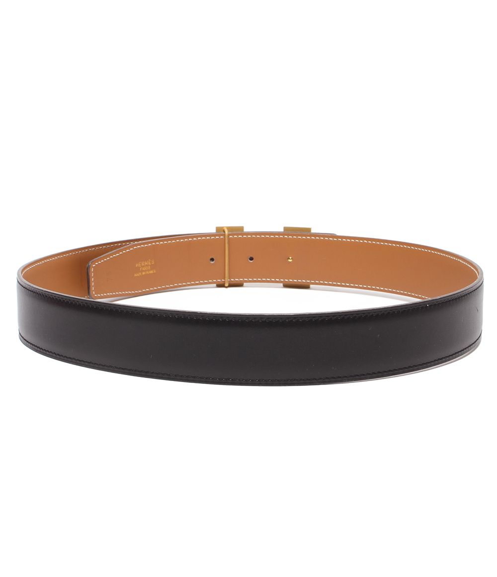 Hermes Belt Gold H Buckle Reversible Constance — view 2