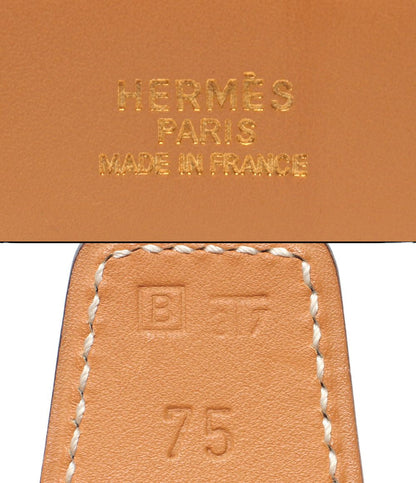 Hermes Belt Gold H Buckle Reversible Constance — view 4