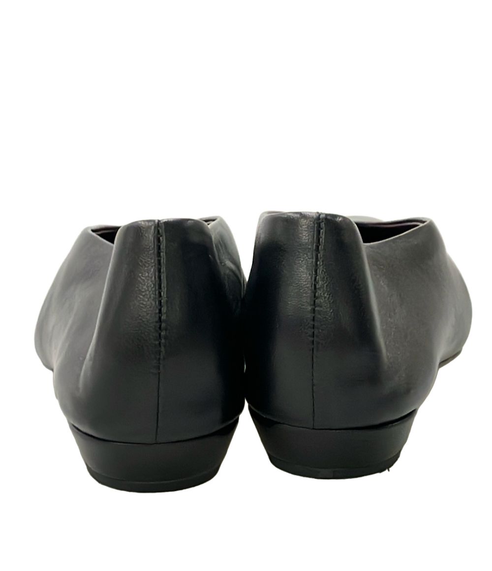 Bottega Veneta Almond Toe Flat Shoes Pumps — view 3