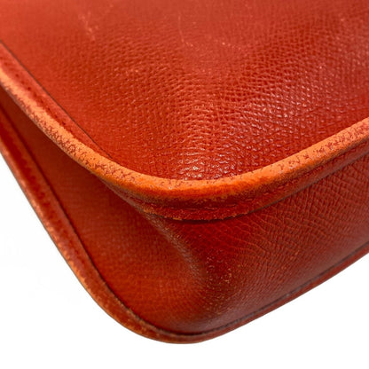 Hermes Shoulder Bag Vespa TPM Rouge Vif Silver — view 6