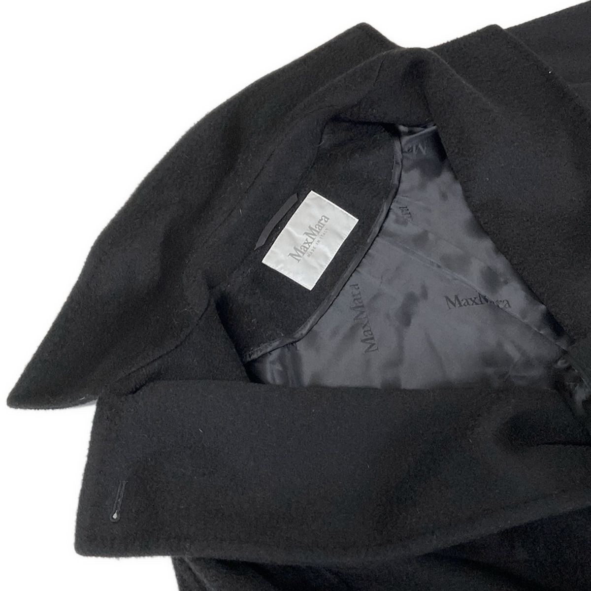 Max Mara Coat Black Winter — view 7