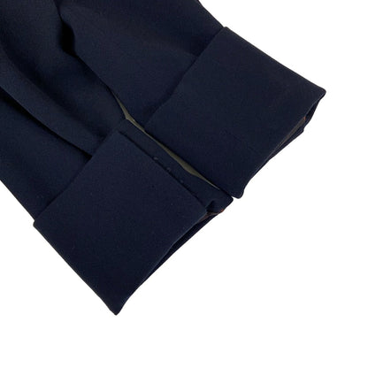 Hermes Skirt Suit Black Double Wool — view 7