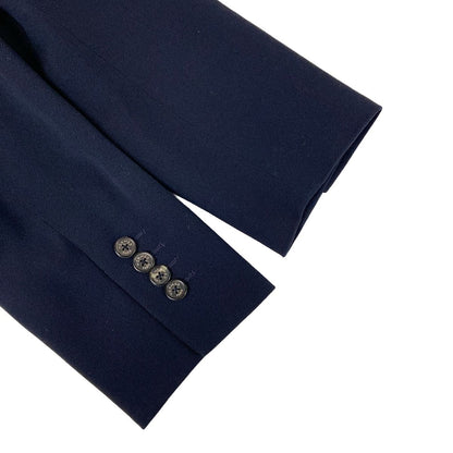 Hermes Skirt Suit Black Double Wool — view 6