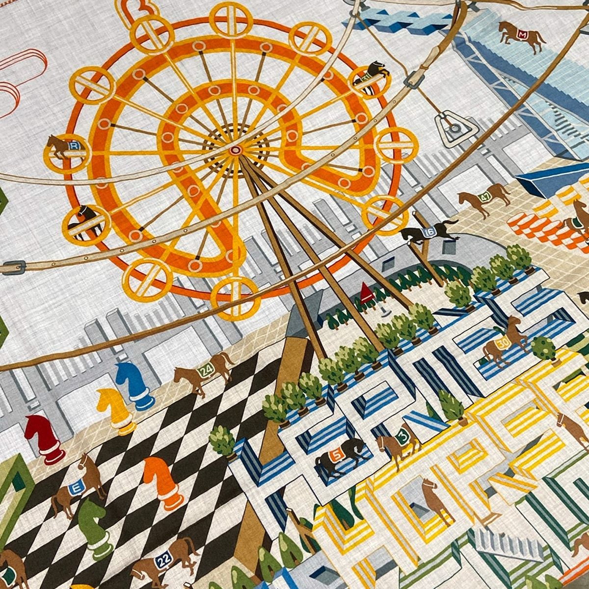 Hermes Shawl Carre Geant Scarf — view 4