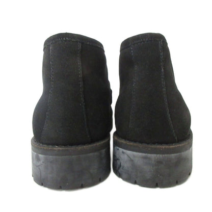 Gucci Loafers Horsebit Nubuck High Cut Black — view 4