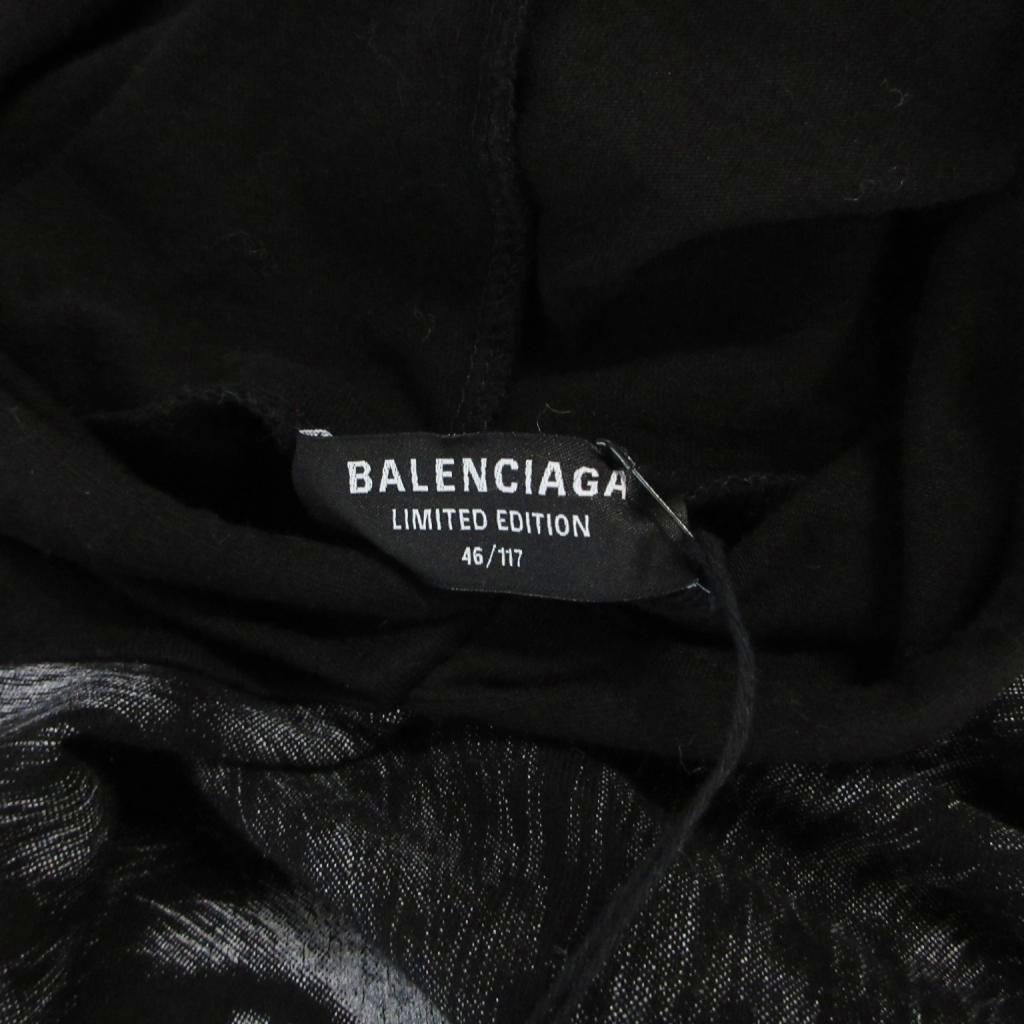 Balenciaga Limited Edition Rebuild Hoodie Pullover Wolf Lightweight Black — view 5