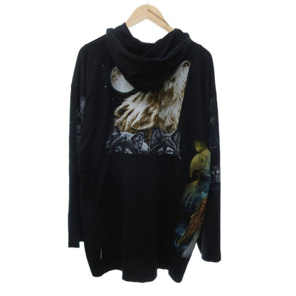 Balenciaga Limited Edition Rebuild Hoodie Pullover Wolf Lightweight Black — view 2