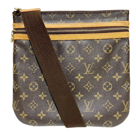 Louis Vuitton Pochette Bosphore Monogram Shoulder Bag Canvas