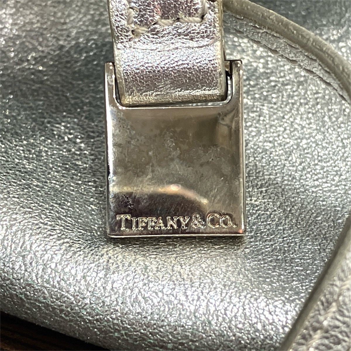Tiffany & Co Reversible Tote Bag Leather Suede — view 4