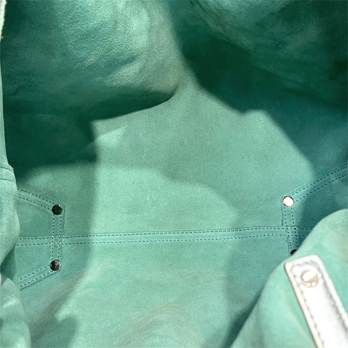Tiffany & Co Reversible Tote Bag Leather Suede — view 7